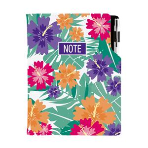 Notes - zápisník DESIGN B6 linkovaný - Tropic