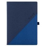 Notes - zápisník DIEGO A4 čtverečkovaný - modrá/tmavě modrá