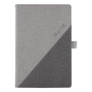 Notes - zápisník DIEGO A5 čtverečkovaný - šedá/tmavě šedá