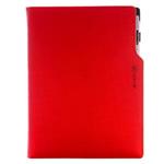 Notes - zápisník GEP A4 nelinkovaný - červená pastelová