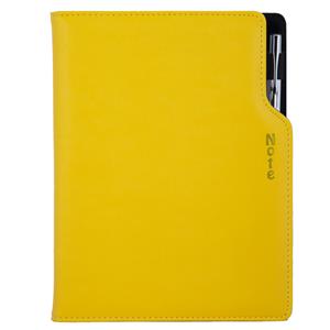 Notes - zápisník GEP A5 čtverečkovaný - žlutá