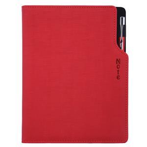 Notes - zápisník GEP A5 nelinkovaný - červená pastelová