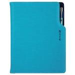 Notes - zápisník GEP B5 nelinkovaný - tyrkysová/modrý vnitřek