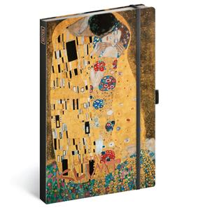 Notes - zápisník GUSTAV KLIMT - A5 Linkovaný