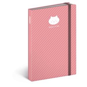 Notes - zápisník Kočka kapesní - linkovaný