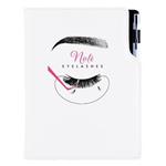 Notes - zápisník KOSMETICKÝ Eyelashes - DESIGN A5 čtverečkovaný