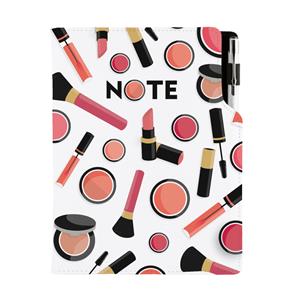 Notes - zápisník KOSMETICKÝ Make up - DESIGN A5 linkovaný