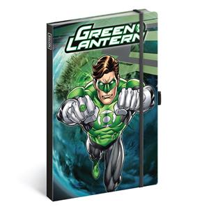 Notes - zápisník linkovaný A5 - Green Lantern