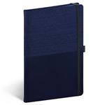Notes - zápisník linkovaný A5 - Skiver modromodrý