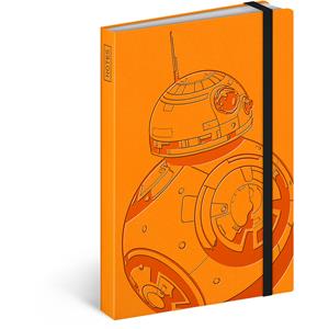 Notes - zápisník linkovaný B6 - BB-8