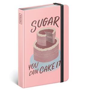 Notes - zápisník linkovaný B6 - Sugar - Studio Tabletters