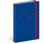 Notes - zápisník linkovaný B6 - Superman - Logo