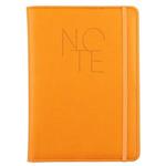 Notes - zápisník POLY A5 čtverečkovaný - oranžová