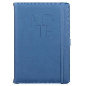Notes - zápisník POLY A5 linkovaný - tmavě modrá