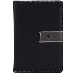 Notes - zápisník RIGA A5 čtverečkovaný - černá