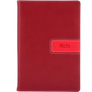 Notes - zápisník RIGA A5 linkovaný - červená