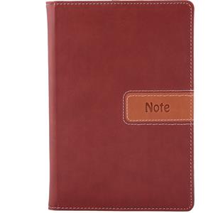 Notes - zápisník RIGA A5 linkovaný - hnědá