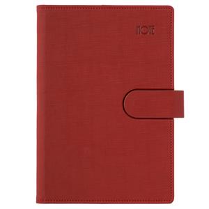 Notes - zápisník SPLIT B6 linkovaný - červená