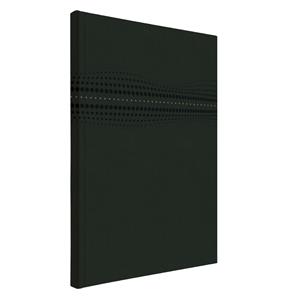 Notes - zápisník Stilo A4 linkovaný - černá