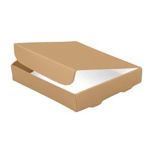 Papírová krabička zavírací typ 6 skládací 250x310 matná - zlatá