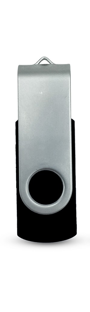 Plastový USB Flash disk Flash 03 8 GB - černá