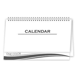 Potisk stolního kalendáře oboustranný tisk jednobarevný