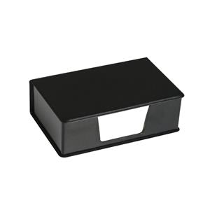Poznámkové listy v boxu ALMOND - černá