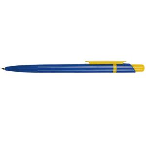 Propiska plastová - Bravo 3010 - modrá/žlutá