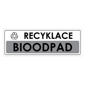 RECYKLACE - BIO ODPAD, plast 2 mm, 290x100 mm