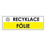 RECYKLACE - FÓLIE, plast 2 mm, 290x100 mm