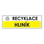 RECYKLACE - HLINÍK, plast 2 mm, 290x100 mm