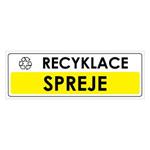 RECYKLACE - SPREJE, plast 1 mm 290x100 mm