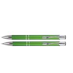 Sada kuličkové pero a mikrotužka Solomon - zelená světlá