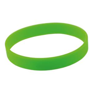 Silikonový náramek SILIKOR - zelená