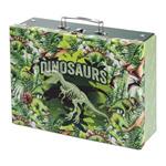 Skládací školní kufřík Dinosaurus