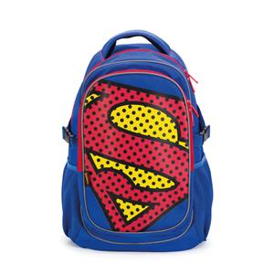 Školní batoh s pončem Superman – POP velký