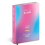 Školní diář - Růžová (září 2025 – prosinec 2026)