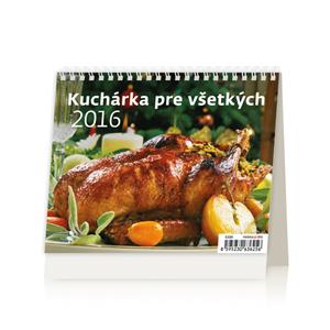 Stolní kalendář 2016 Kuchařka pro všechny