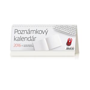 Stolní kalendář 2016 Poznámkový kalendář