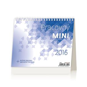 Stolní kalendář 2016 Pracovní MINI
