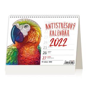 Stolní kalendář 2022 - Antistresový pracovní