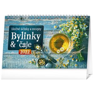 Stolní kalendář 2022 Bylinky a čaje SK