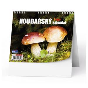 Stolní kalendář 2022 IDEÁL - Houbařský kalendář