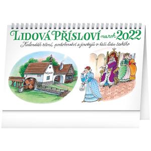 Stolní kalendář 2022 Lidová přísloví II.