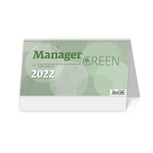Stolní kalendář 2022 - Manager Green
