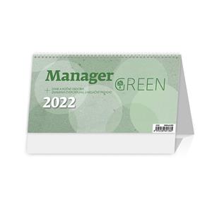 Stolní kalendář 2022 Manager Green