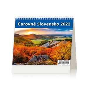Stolní kalendář 2022 MiniMax - Čarovné Slovensko