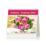 Stolní kalendář 2022 MiniMax - Květiny/Kvetiny