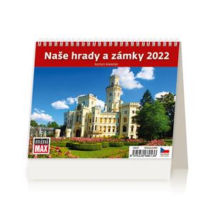 Stolní kalendář 2022 MiniMax - Naše hrady a zámky