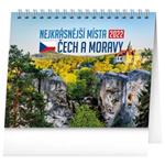 Stolní kalendář 2022 Nejkrásnější místa Čech a Moravy